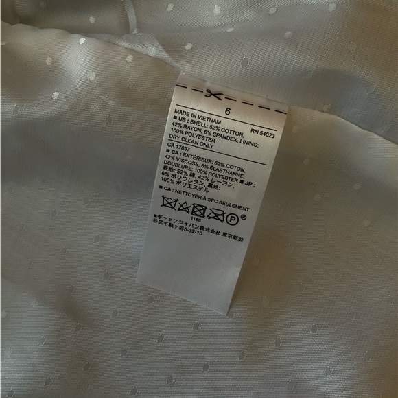 Banana Republic Factory Ladies Blazer Size 6 NWT - Picture 7 of 8